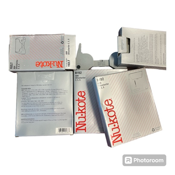 Type writer ribbons & correction lift off tape compatible w/IBM,Lexmark - Picture 1 of 5